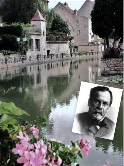 De quelle ville, anciennement capitale rgionale, est orginaire le savant Louis Pasteur ?