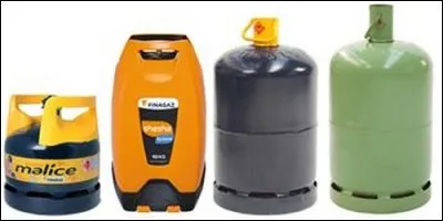 Le gaz en bouteille des cuisinières est :