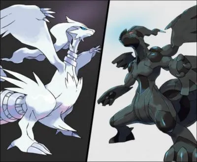 Qui sont les deux Pokmon lgendaires des versions Noir et Blanc ?