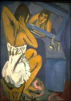 Qui a peint Femme au miroir ?