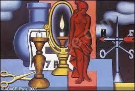 Qui a peint La flamme devant le miroir ?