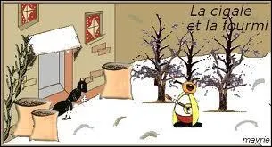 Que vient faire la cigale chez la fourmi ?