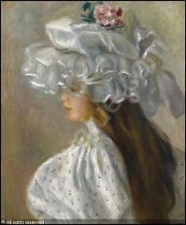 Qui a peint La femme au chapeau blanc ?