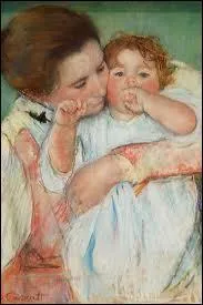 Qui a peint Mre et enfant ?