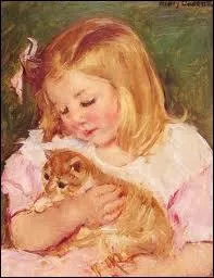 Qui a peint Sara et son chat ?