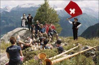 En Suisse , c'est le 1er Aot ... . jour o :