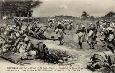 La 1re bataille de la Marne a eu lieu du 5 au 12 septembre 1914. Les troupes franco-britanniques russissent  arrter puis repousser les allemands  Verdun. Quel plan fut mis en chec ?