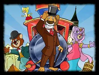 Quel est le nom du riche personnage anglais, ici le lion, qui part  l'aventure ?