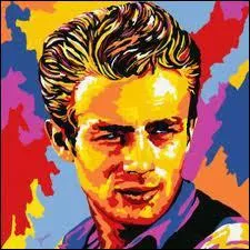 Qui a peint ce portrait de James Dean ?