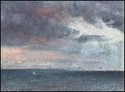 Qui a peint Orage sur la cte de Brighton ?