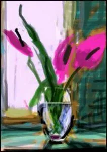 Qui a peint Fleurs fraches ?