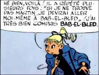 Cochez la bonne bande dessine.