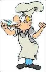 Que fait le cuisinier s'il 'fait du plat' ?