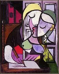 Qui a peint 'Femme crivant une lettre' ?