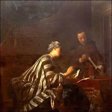 Qui a peint ' Femme occupe  cacheter une lettre' ?