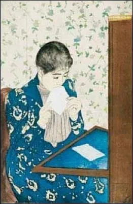 Qui a peint 'La lettre' ?