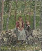Qui a peint Paysannes sous les arbres ?