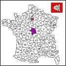 Quel est le nom du dpartement en violet ?