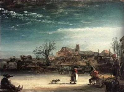 Qui a peint Campagne en hiver ?