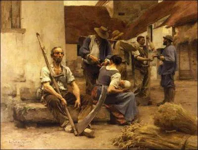 Qui a peint La paye des moissonneurs ?