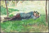 Qui a peint Jeune paysan couch dans l'herbe ?