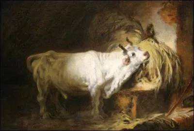 Qui a peint Taureau blanc  l'table ?