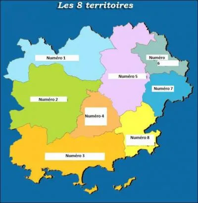 A quel territoire varois correspond le Numro 8 ?