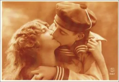 Qu'est-ce qui, selon une pub des annes 50, 'permet le baiser' ?