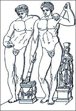 Qui sont ces deux frres jumeaux, fils de Zeus et frres d'Hlne, qui sont associs  la constellation des Gmeaux ?