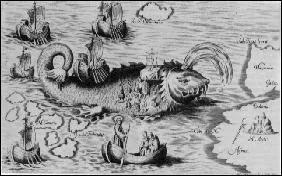 Au VIe sicle, de quoi l'abb irlandais Brendan se met-il en qute ?