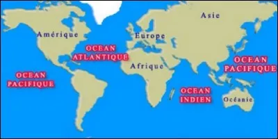 Les océans recouvrent près :