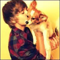 Comment s'appelle le chien de Justin ?