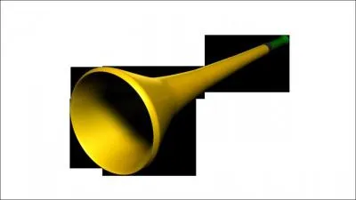 Non ! pas une vuvuzela d'