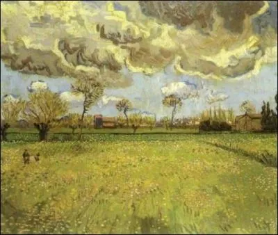 Van Gogh a-t-il peint ce 'paysage sous des nuages' ?