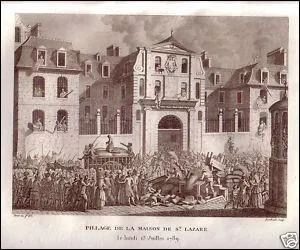 Lundi 13 juillet 1789 : Le prix des grains et du pain est trs lev. Une rumeur circule dans Paris que dans un couvent seraient entreposs les grains. A 6h, il est pill. Quel est ce couvent ?