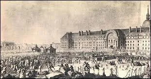 Mardi 14 juillet 1789 : Se rendant aux Invalides  10h, les meutiers s'emparent des 30 000  40 000 fusils qui y sont entreposs. Pour quelle raison la foule russit-elle  s'emparer des armes ?