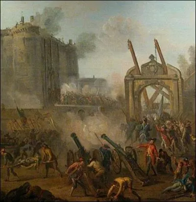 10h30 : une dlgation se rend  la Bastille pour demander la distribution des balles et de la poudre aux Parisiens. Comment M. de Launay, gouverneur de la Bastille, reoit-il cette dlgation ?