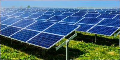 On peut chauffer une maison grâce à l'énergie solaire.