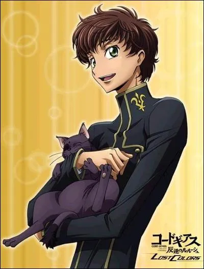 Code Geass : comment s'appelle la personne ayant le chat dans ses bras ?