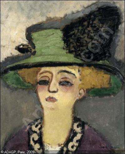Qui a peint La dame au chapeau vert ?