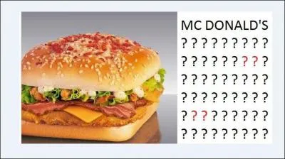 Quel est ce sandwich ?