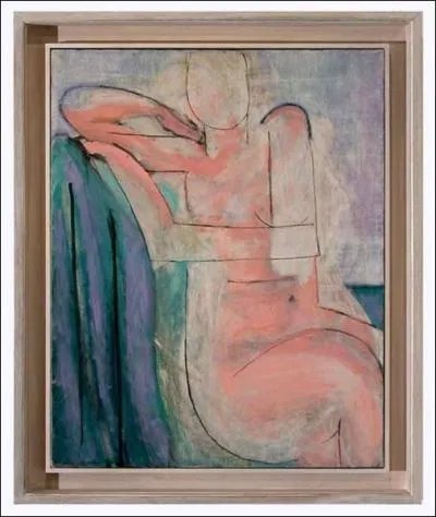 Qui a peint Nu rose assis,