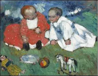Qui a peint Les enfants et les jouets ?