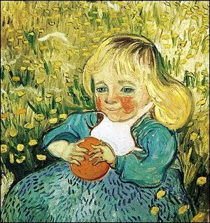 Qui a peint L'enfant  l'orange ?