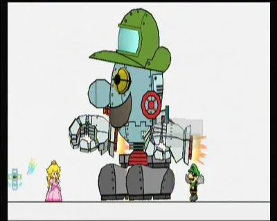 Qui est le personnage habill en vert ?