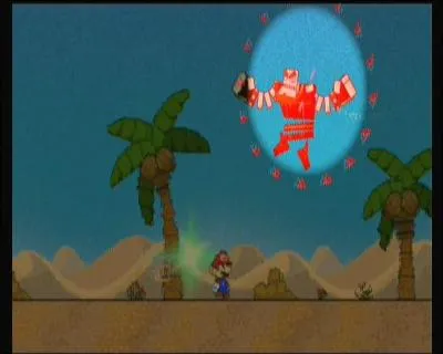 Qui est le personnage qui combat Mario ?