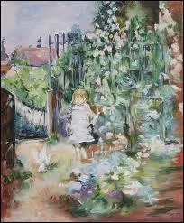 Qui a peint L'enfant parmi les roses ?