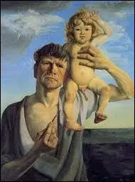 Qui a peint Autoportrait  l'enfant ?