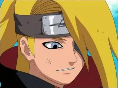 Qu'a de particulier l'il gauche de Deidara ?