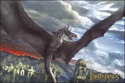 Comment s'appellent les personnages au service de Sauron qui chevauchent des dragons dans la trilogie du 'Seigneur des Anneaux' ?